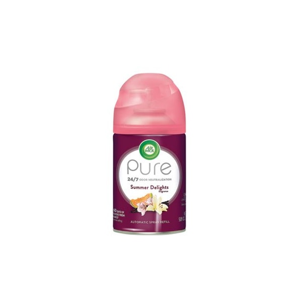 Reckitt Benckiser Air Wick, FRESHMATIC LIFE SCENTS ULTRA REFILL, SUMMER DELIGHTS, 5.89 OZ AEROSOL 91101EA - main